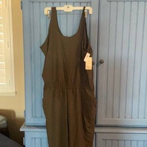NWT! Olive Athletic-wear Jumpsuit